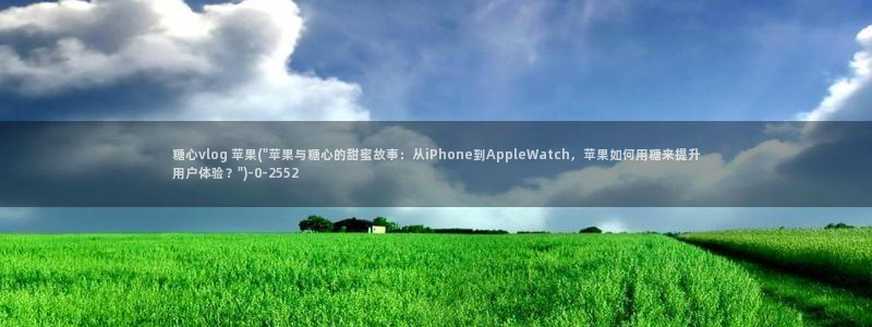 糖心硅谷vlog：糖心vlog 苹果(\